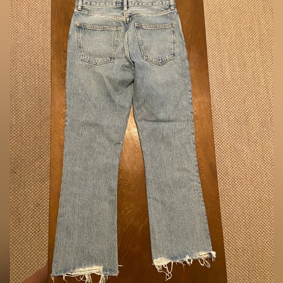 Agolde Curio Wash Mid Rise Jeans Size 25 - Picture 3 of 5